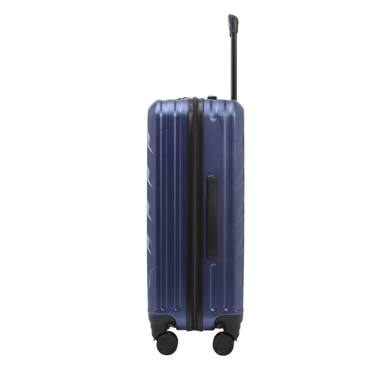 Nomado Horizon 2.0 suitcase in blue with a telescopic handle – front view