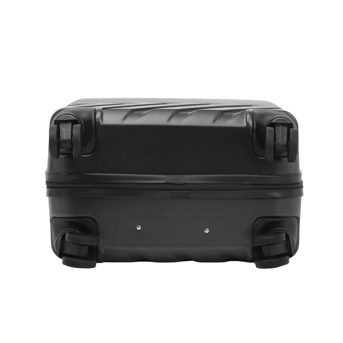 Horizon 2.0 suitcase in black with wheels – underside