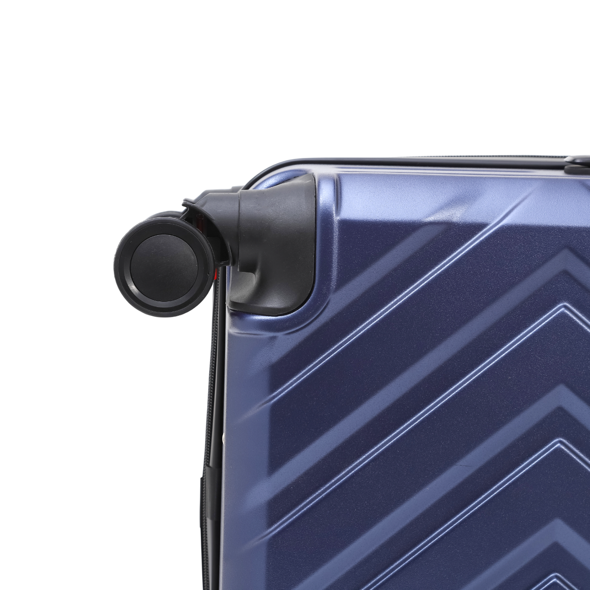 Horizon 2.0 suitcase in blue with spinner wheels – detail view