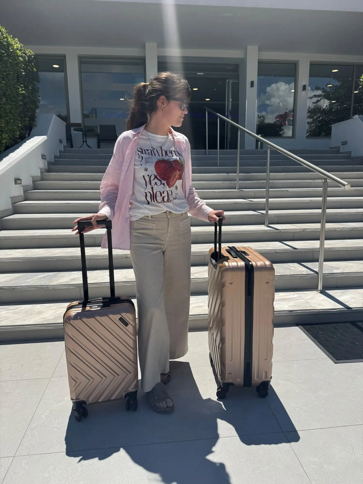 Horizon 2.0 Luggage Set - Gold
